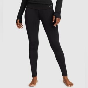 Eddie Bauer Sz XL Brushed Fabric Legging 4 Way Stretch Moisture Wicking Work Out